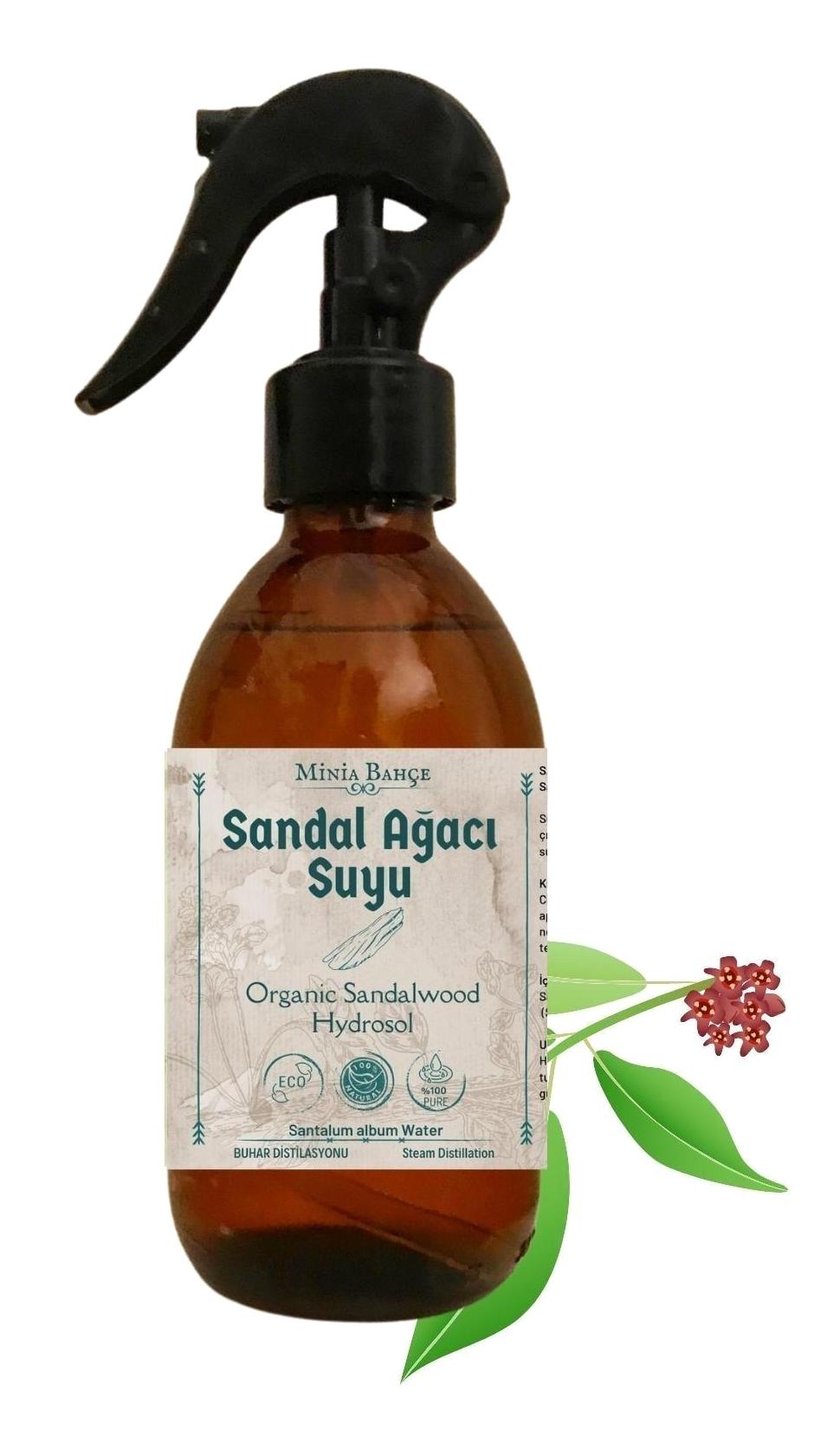 Minia Bahçe Organik Sprey Sandal Ağacı Suyu 250 ml