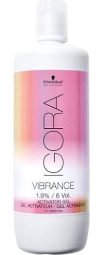 Schwarzkopf İgora Vibrance Activator Doğal Jel Orta Keratinli 1000 ml Jöle