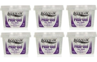 Bon Hair Beyaz Islak Jel Ekstra Sert Su Bazlı 6x140 ml Jöle