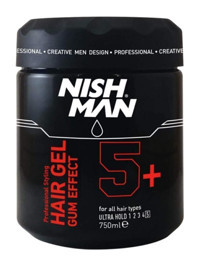 Nishman Ultra Hold No:5 Parlak Jel Sert Su Bazlı 750 ml Jöle