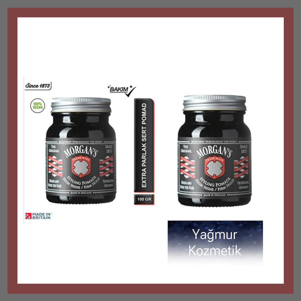 Morgan's High Shine & Firm Hold Parlak Sıvı Orta Balmumu 2x100 gr Wax