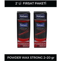 Naben 01 Doğal Pudra Sert Keratinli 2x20 gr Wax