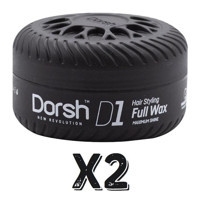 Dorsh D1 Parlak Krem Ekstra Sert Balmumu 2x150 ml Wax