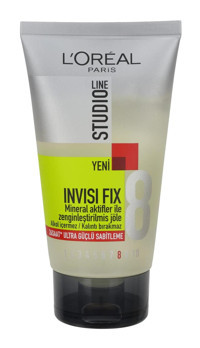 L'oréal Paris Studio Line Invisi Fix No:8 Yellow Krem Ekstra Sert 150 ml Wax