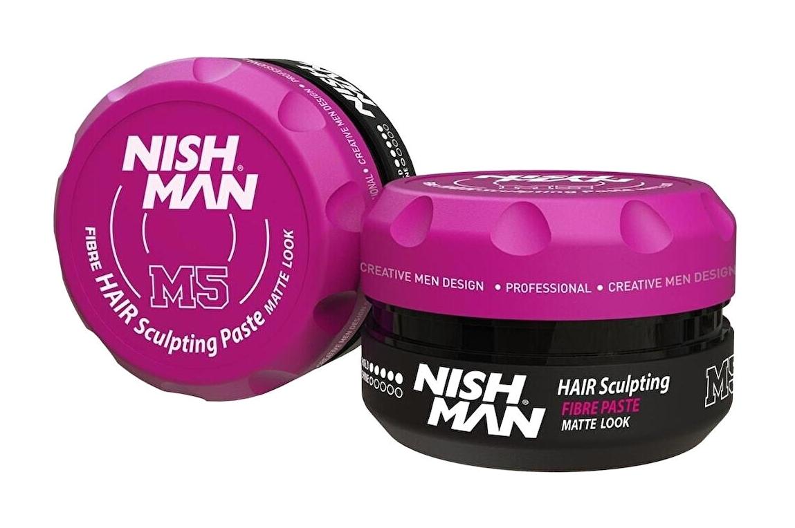 Nishman M5 Mat Krem Orta Keratinli 100 ml Wax