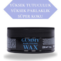 Efsoon Organics Gummy Parlak Krem Sert Keratinli 150 ml Wax