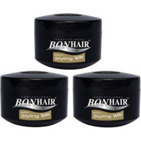 Bon Hair Styling Professoinal Doğal - Mat Krem Orta Organik 3x140 ml Wax