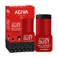 Agiva Styling Dust Kırmızı Mat Pudra Ekstra Sert Özel Formüllü 20 gr Wax