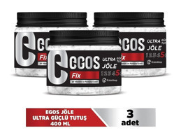 Egos Fix No:5 Islak Jel Ekstra Sert B3 Vitaminli 3x400 ml Jöle