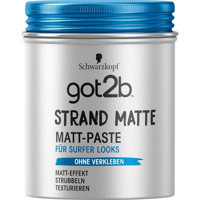 Schwarzkopf Strand Matte Mat Macun Orta Vegan 100 ml Wax