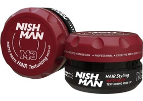 Nishman M3 Mat Krem Hafif Su Bazlı 100 ml Wax