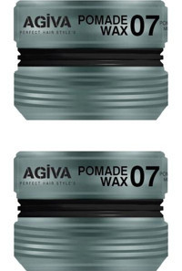 Agiva 07 grey Parlak Krem Ekstra Sert Hint Yağlı 2x175 ml Wax
