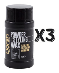 Dorsh Styling Mat Pudra Ekstra Sert Balmumu 3x20 gr Wax