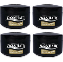 Bon Hair Styling Professoinal Doğal - Mat Krem Orta Organik 4x140 ml Wax