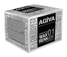 Agiva 01 White Parlak Krem Orta Balmumu 120 gr Wax