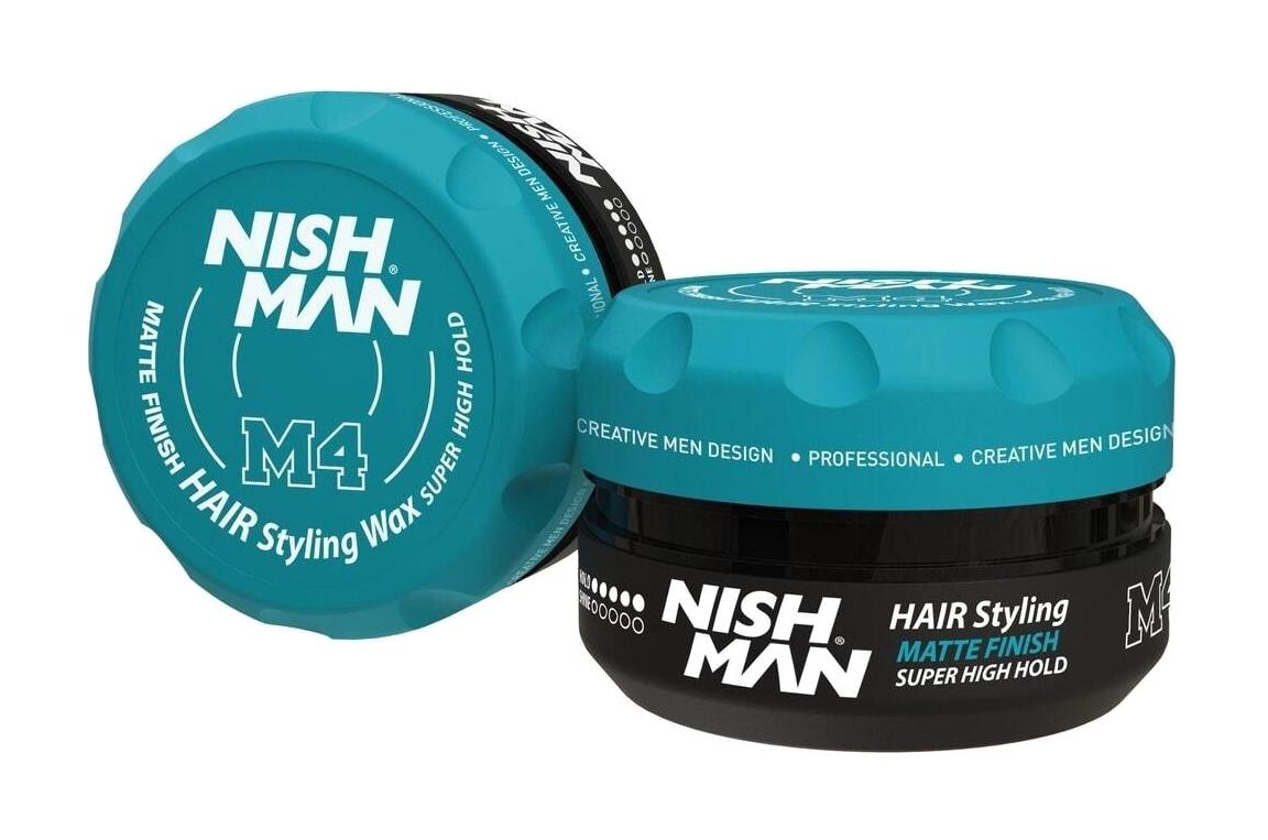 Nishman M4 Mat Krem Sert Keratinli 100 ml Wax