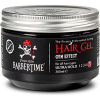 Barbertime Gum Effect Parlak Jel Ekstra Sert Doğal 300 ml Jöle