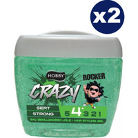 Hobby Crazy Rocker No:4 Islak Jel Sert Su Bazlı 2x700 ml Jöle