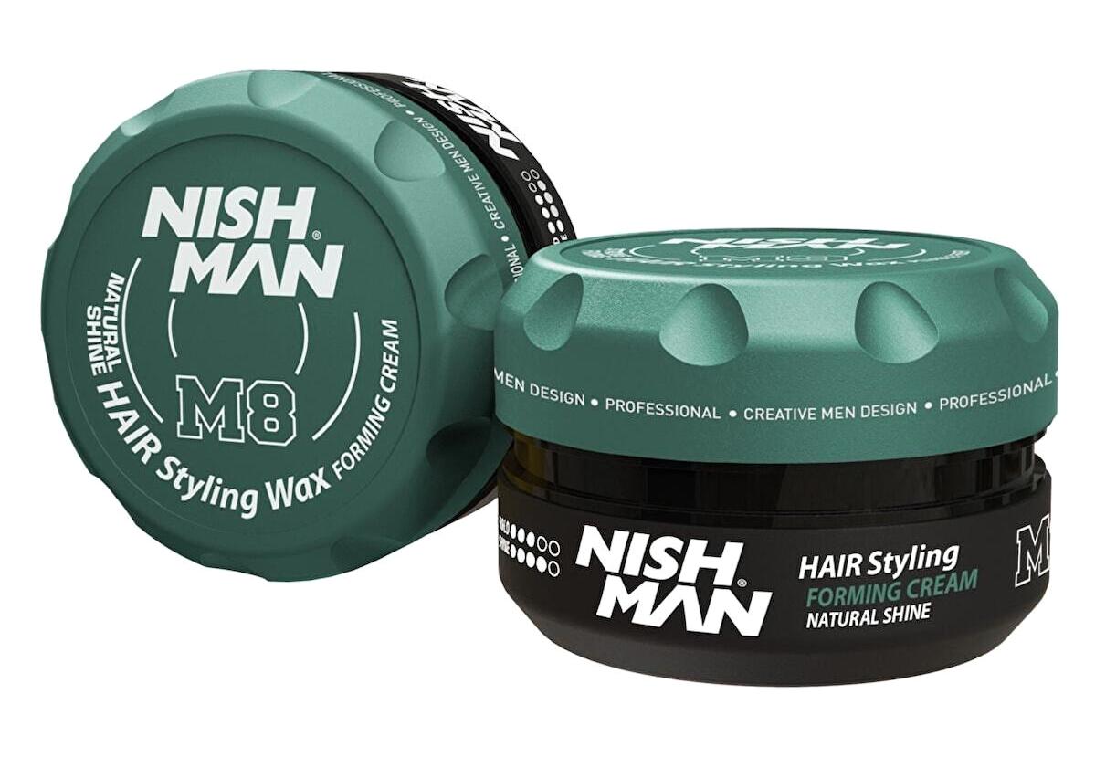 Nishman M8 Mat Krem Orta Keratinli 100 ml Wax