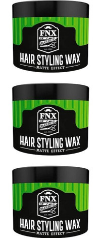 FNX Barber Matte Effect Doğal - Mat Krem Sert Provitamin B5 3x150 ml Wax