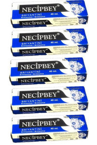Necipbey Parlak Krem Sert Yağlı Formül 5x40 ml Briyantin