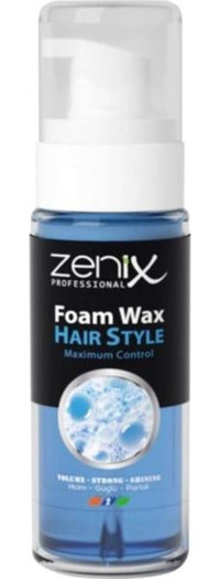 Zenix Foam Wax Blue Doğal Krem Orta Keratinli 150 ml Wax