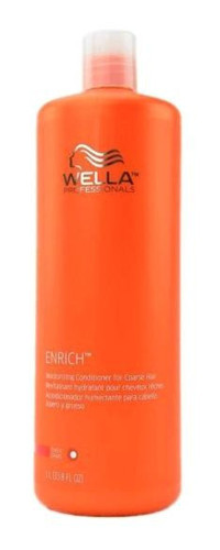 Wella Enrich Doğal Krem Orta Keratinli 1000 ml Wax