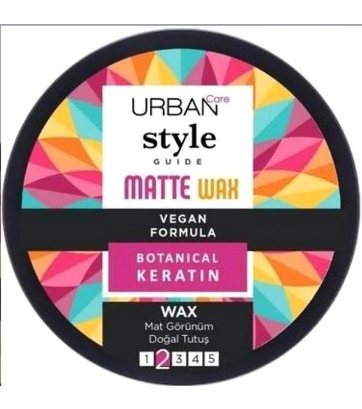 Urban Care Style Guide Aqua Doğal Krem Orta Keratinli 100 ml Wax