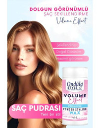 Ondüla Style Powder Wax Volume Effect Mat Pudra Orta 20 gr Wax