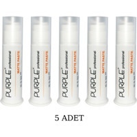 Purple Professional Doğal - Mat Krem Orta Keratinli 5x100 ml Wax