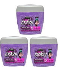 Hobby Crazy Punk No:5 Islak Jel Ekstra Sert Su Bazlı 3x700 ml Jöle
