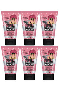 Hobby Kıvır Kıvır Bukle Doğal - Parlak Jel Sert Bitkisel Keratin 6x150 ml Jöle