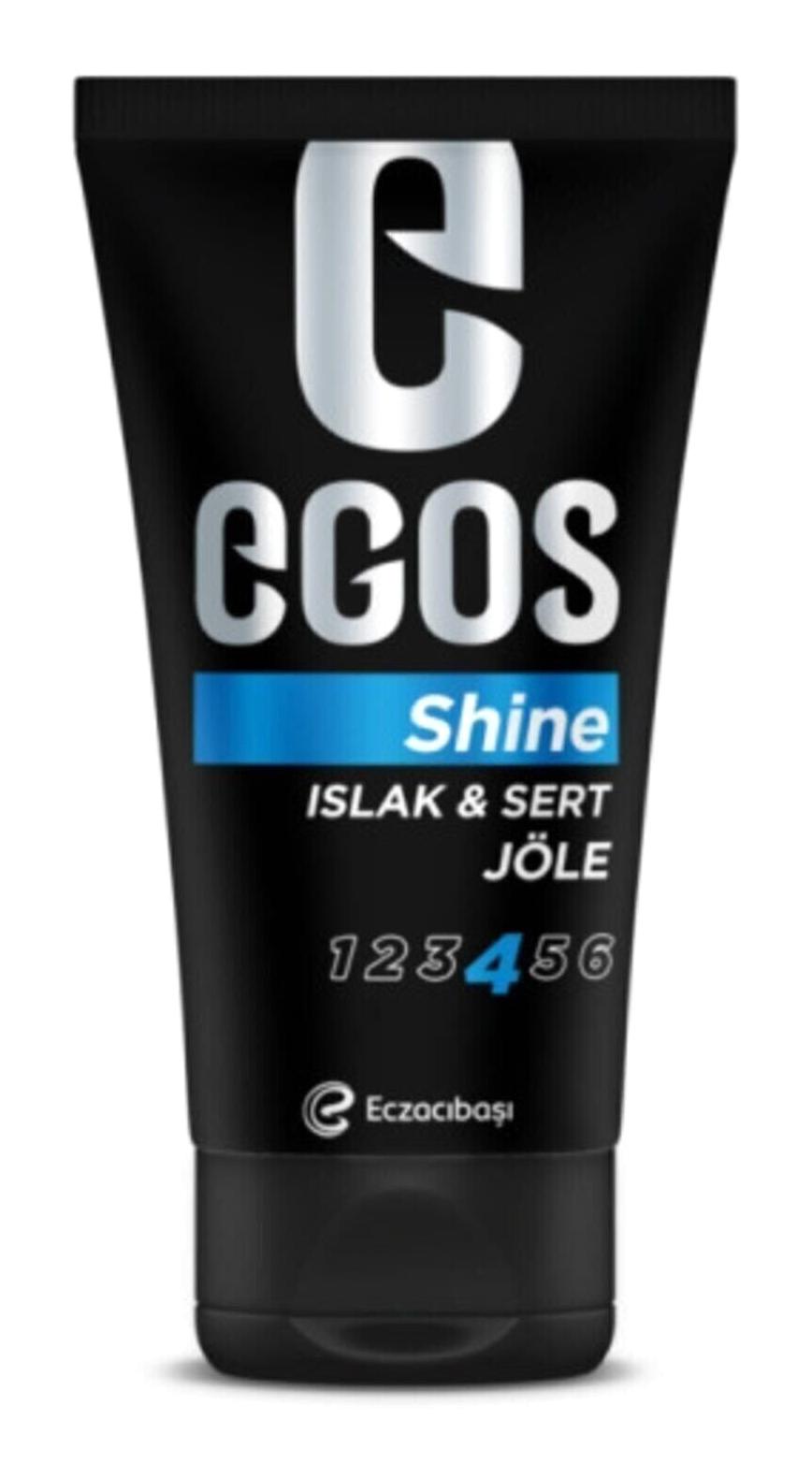 Egos Shine No:4 Islak Jel Sert Su Bazlı 4x150 ml Jöle