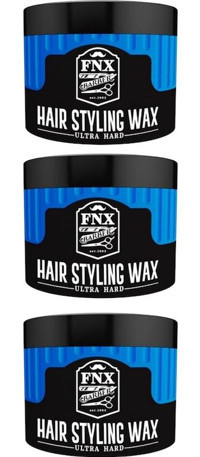 FNX Barber Mastic Doğal - Mat Krem Ekstra Sert Provitamin B5 3x150 ml Wax