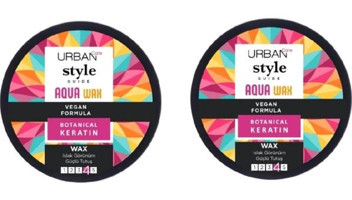 Urban Care Style Guide Aqua Doğal Krem Orta Keratinli 2x100 ml Wax