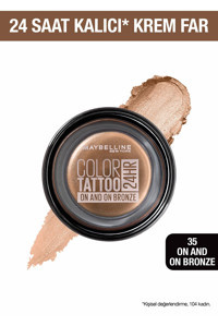 Maybelline New York 05 Eternal Gold Krem Işıltılı Tekli Far Altın