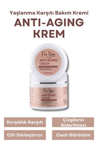 For You Gold Nemlendirici Tüm Ciltler Anti-Aging, Kırışıklık Giderici Yüz Krem 50 ml