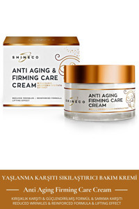 Shineco Nemlendirici Tüm Ciltler Anti-Aging, Kırışıklık Giderici Yüz Krem 50 ml