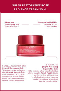 Clarins 50+ Tüm Ciltler Anti-Aging, Kırışıklık Giderici Yüz Krem 50 ml