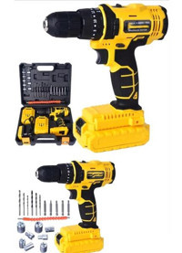 Schutzenger 88VF 32 V 88 W Darbeli Çift Akülü Elektrikli Matkap