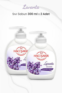 Hacı Şakir Lavanta Organik 2'li Sıvı Sabun 300 ml