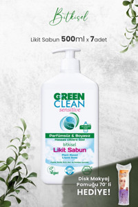 U Green Clean Sensitive Kokusuz Organik 7'li Sıvı Sabun 500 ml