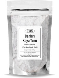 Tos The Organic Spices İyotsuz Kristal Salamura Kaya Tuzu Paket 1 kg