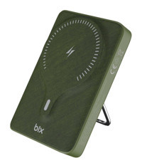 Bix PB105 10000 mAh Hızlı Şarj Dijital Göstergeli Type A Kablosuz Powerbank Yeşil