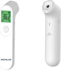 Wohler PSF3623 Alından Temassız Dijital Tabanca Çocuk-Yetişkin Ateş Ölçer