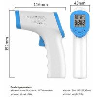 Fıtgo Lz600 Alından Temassız Dijital Tabanca Çocuk-Yetişkin Ateş Ölçer