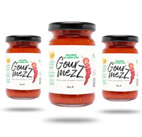 Gourmezz Mild 3x105 gr Hot Chili Sos