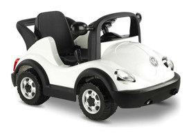 Babyhope W431R 12 V Üstü Açık Tek Kişilik Akülü Araba Beyaz