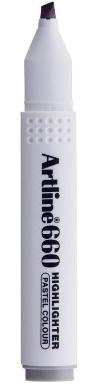 Artline 660 12'li Pastel Gri Kesik Uçlu Fosforlu Kalem Seti