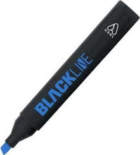 Adel Blackline Pastel Mavi Kesik Uçlu Fosforlu Kalem